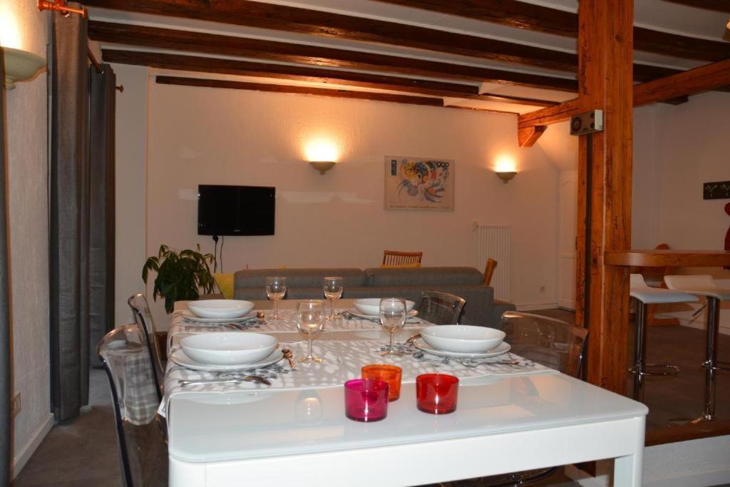 Ferienwohnung Le Cerf Colmar Exterior foto