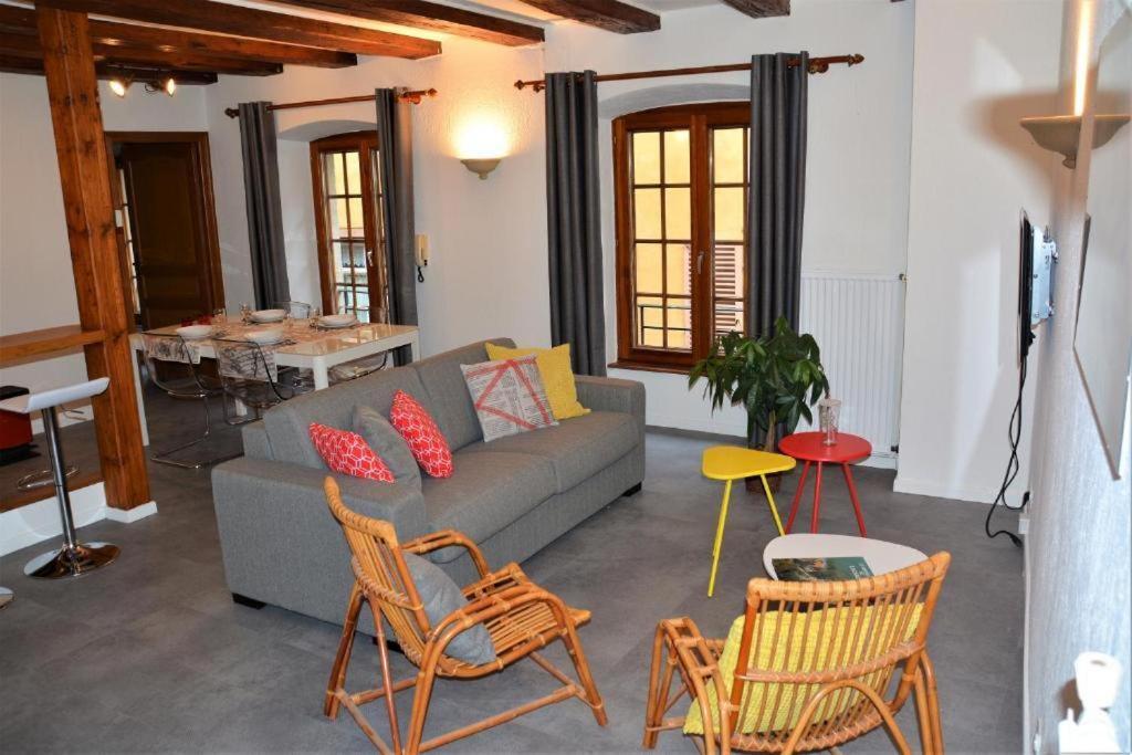 Ferienwohnung Le Cerf Colmar Exterior foto