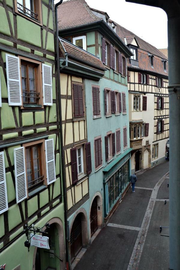 Ferienwohnung Le Cerf Colmar Exterior foto